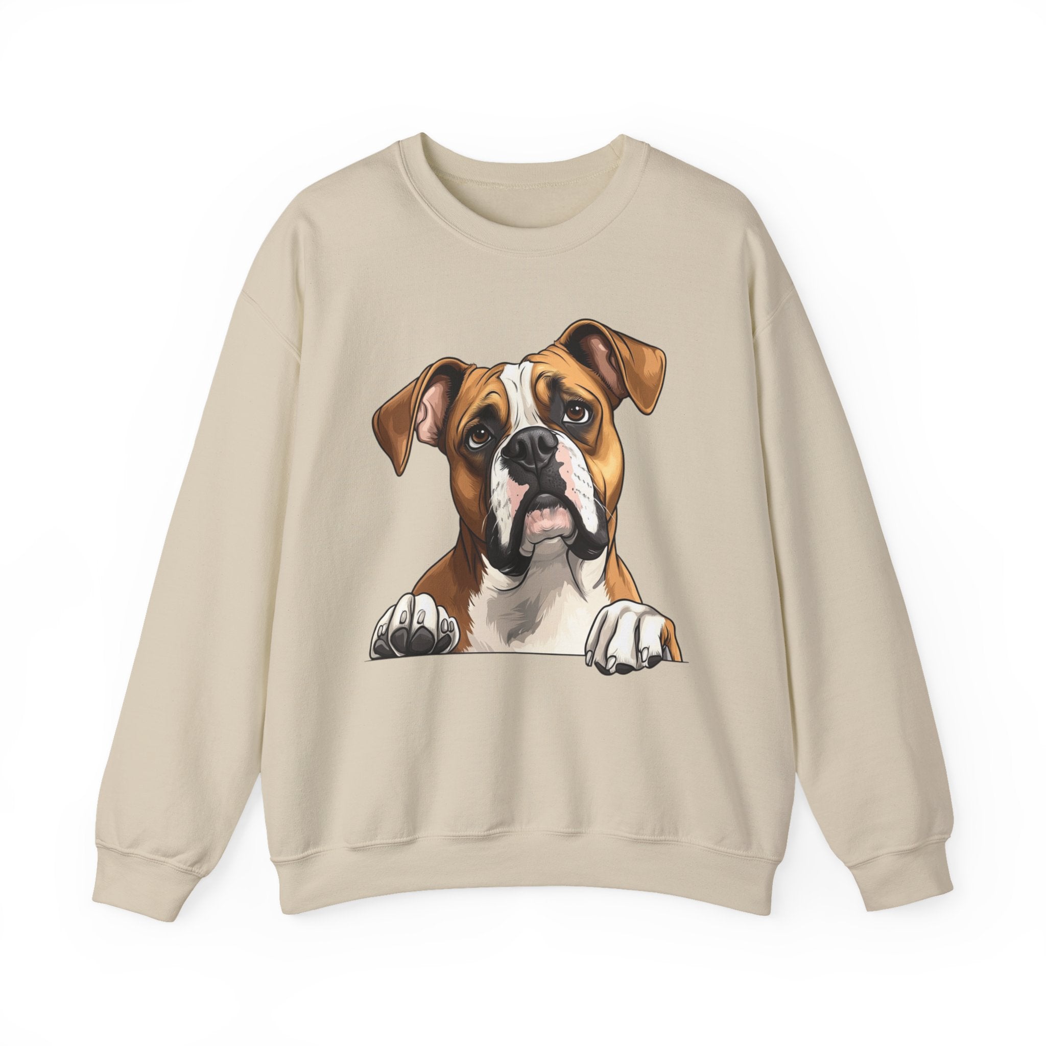 32 Sweatshirt - Boxer Dog Sweatshirt | Funny Dog Lover Crewneck | Boxer Graphic Sweatshirt | Cute Pet Lover Gift | Wildsyde Apparel