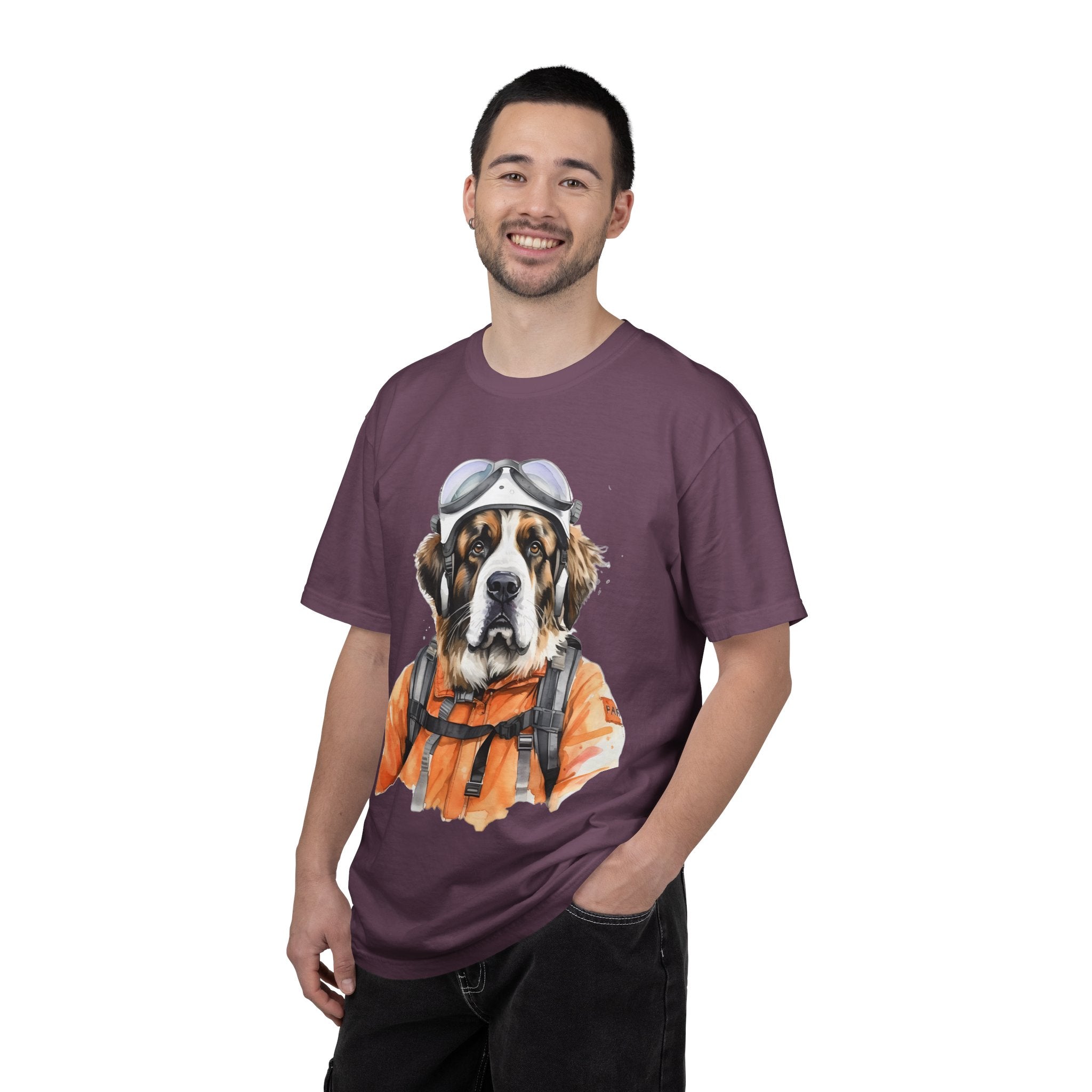 Courage Runs Deep Dog Tee – Unisex Dog Lover Graphic T-Shirt