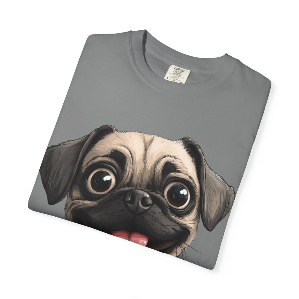 Happy Pup Portrait Tee – Unisex Dog Lover Graphic T-Shirt