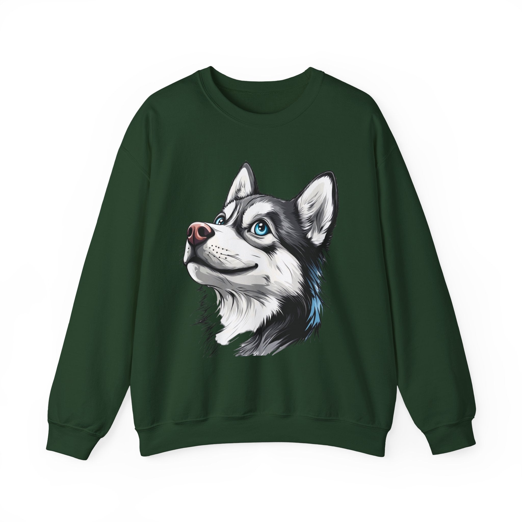 27 Sweatshirt - Siberian Husky Portrait T-Shirt