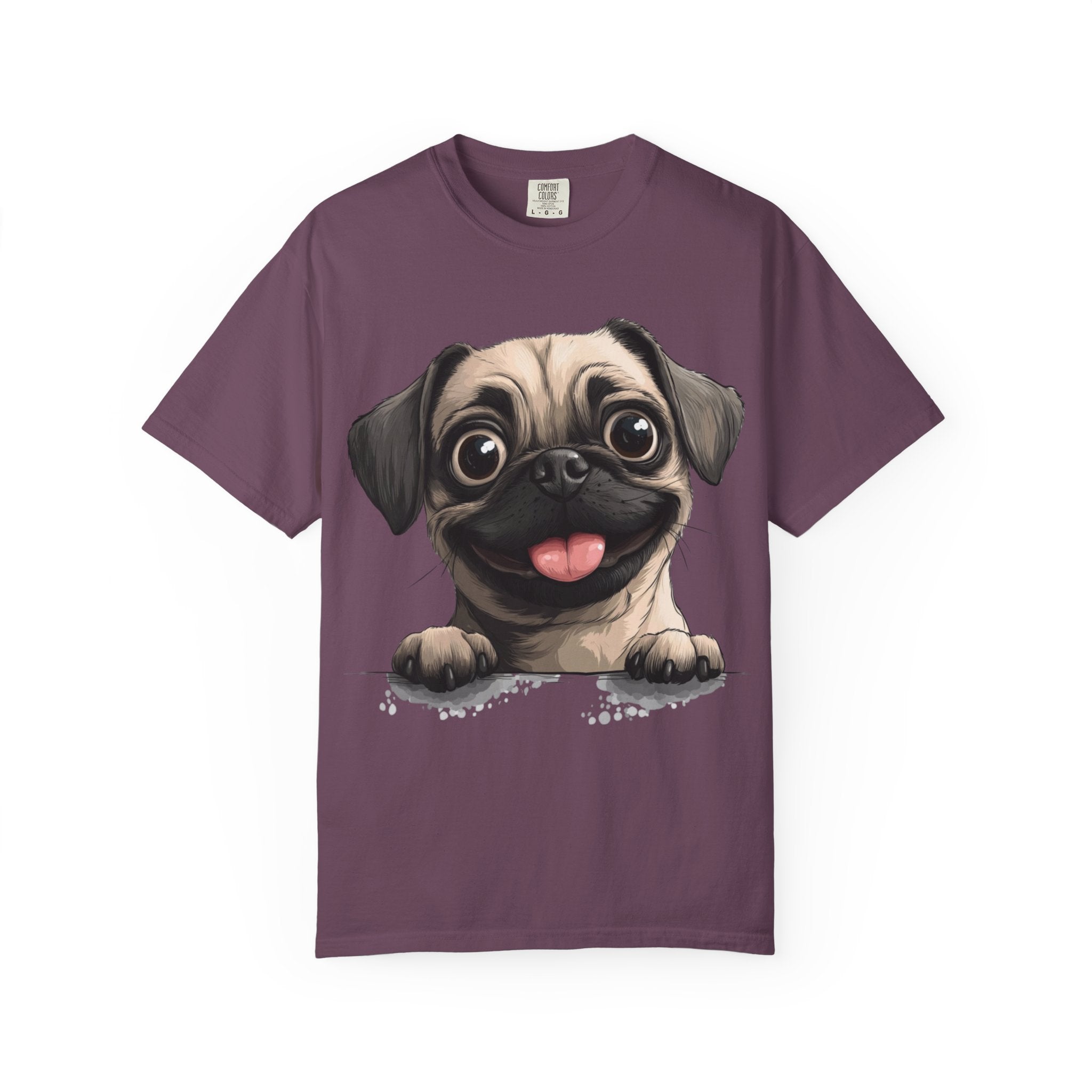 Happy Pup Portrait Tee – Unisex Dog Lover Graphic T-Shirt