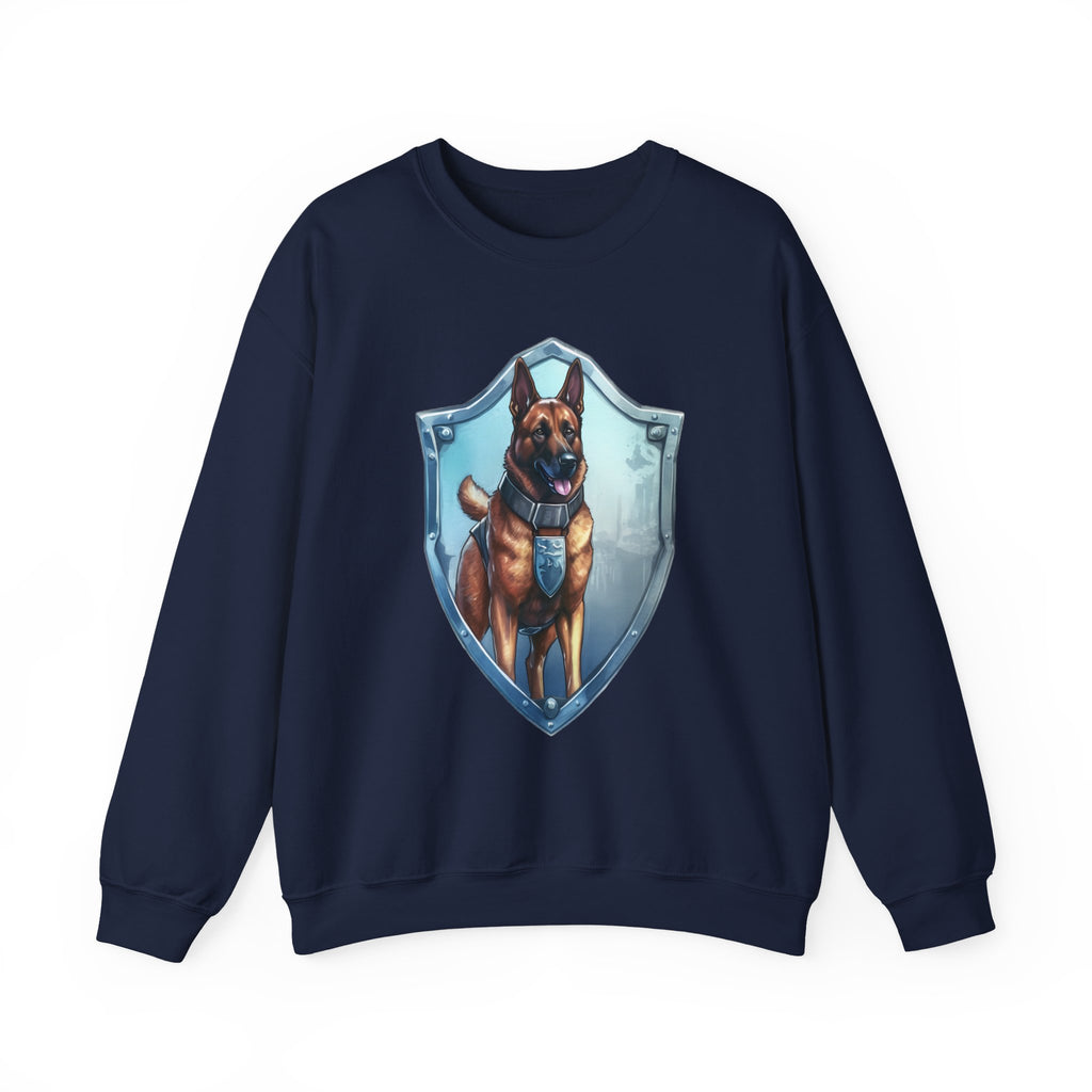 44 Sweatshirt - Belgian Malinois Sweatshirt | Protector Dog Crewneck | K9 Working Dog Apparel | Maligator Gift | Wildsyde Apparel