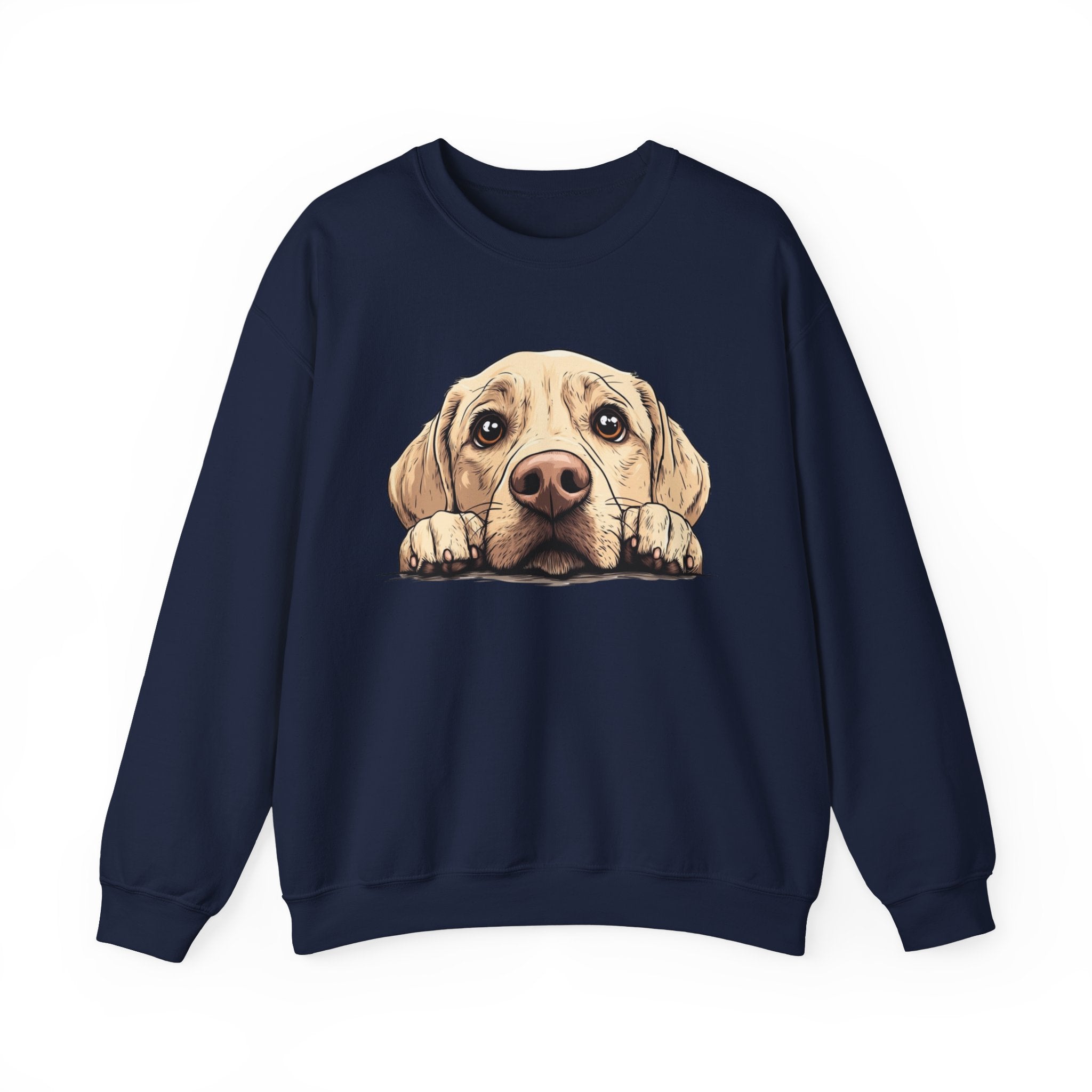 24 Sweatshirt - Cute Labrador Puppy Peeking T-Shirt