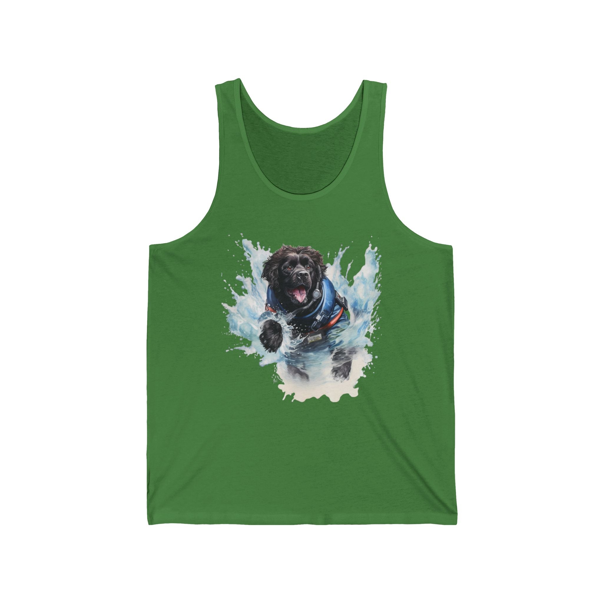 17 Tank - Newfoundland Water Rescue Dog | Lifeguard Newfie Tank Top