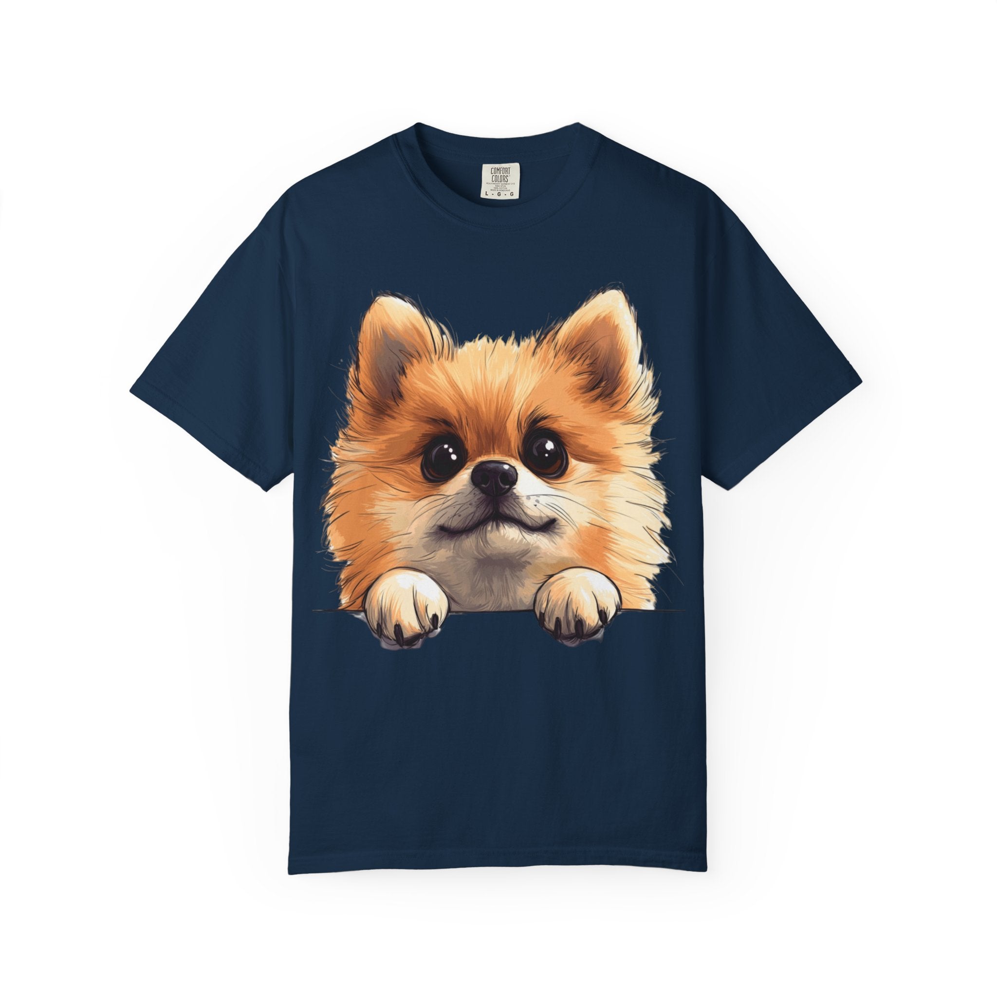 Soft Eyes Dog Portrait Tee – Unisex Dog Lover Graphic T-Shirt