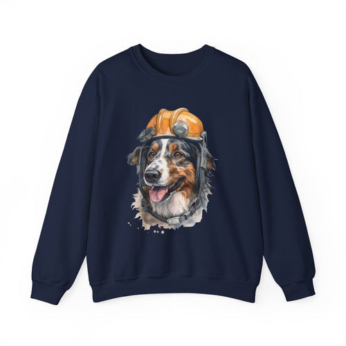 15 Sweatshirt - Adventure Australian Shepherd Pilot Dog Sweatshirt