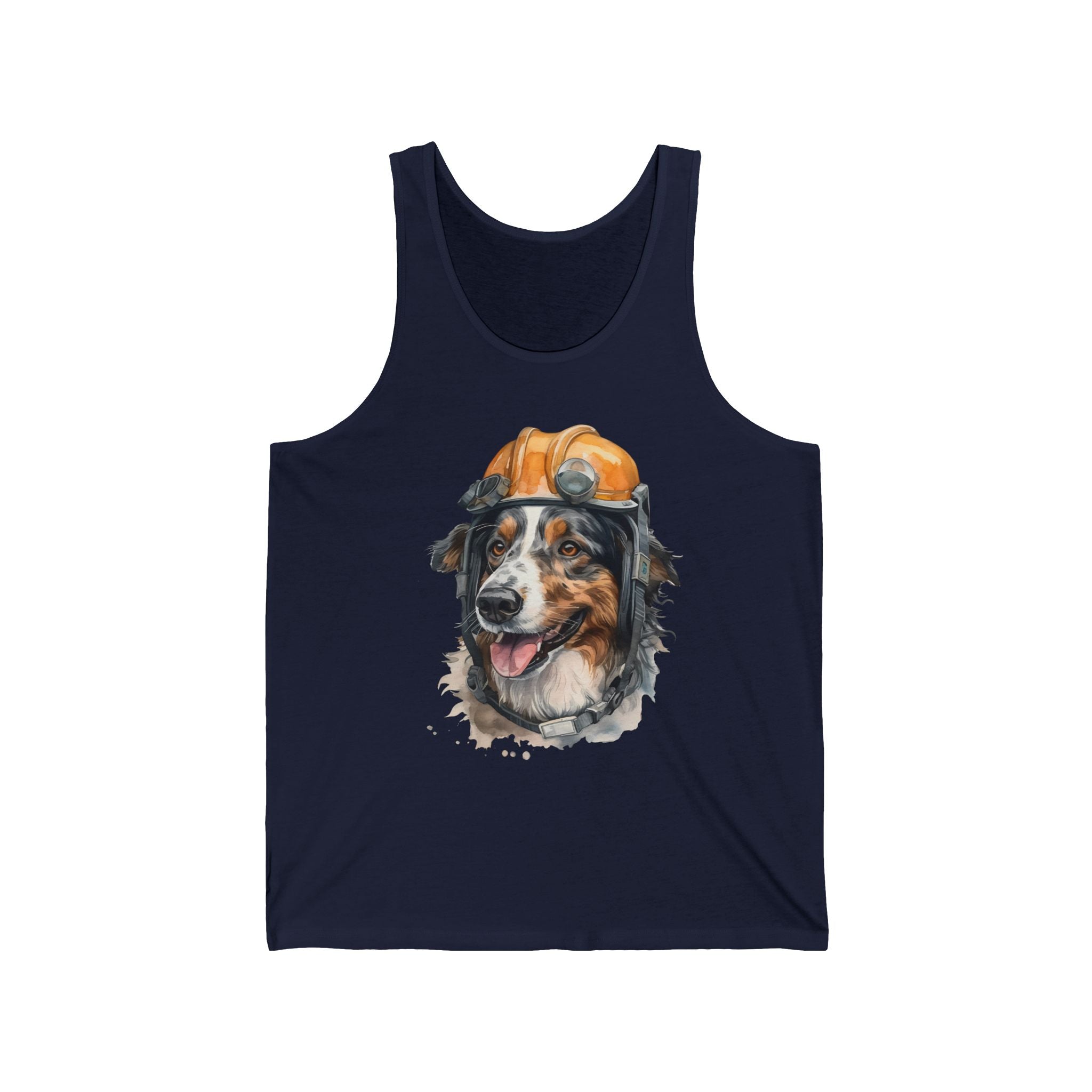 15 Tank - Australian Shepherd Work Dog | Hard Hat Aussie Tank Top
