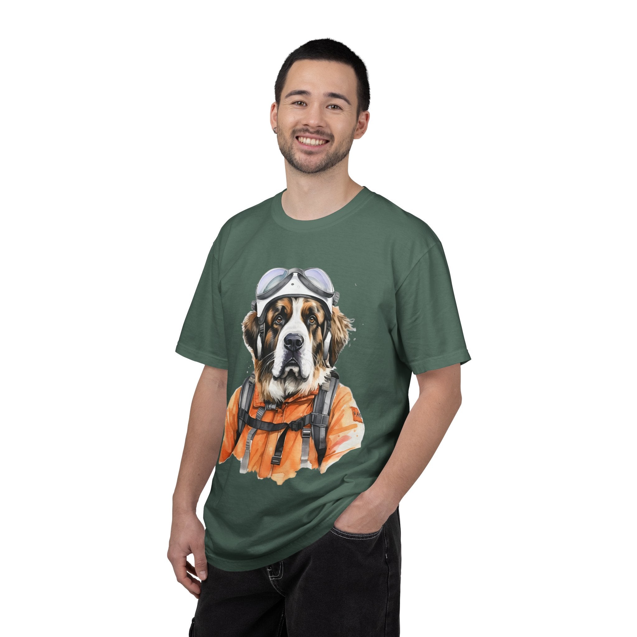 Courage Runs Deep Dog Tee – Unisex Dog Lover Graphic T-Shirt