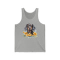38 Tank - Floral Dachshund | Wildsyde Dog Tank Top