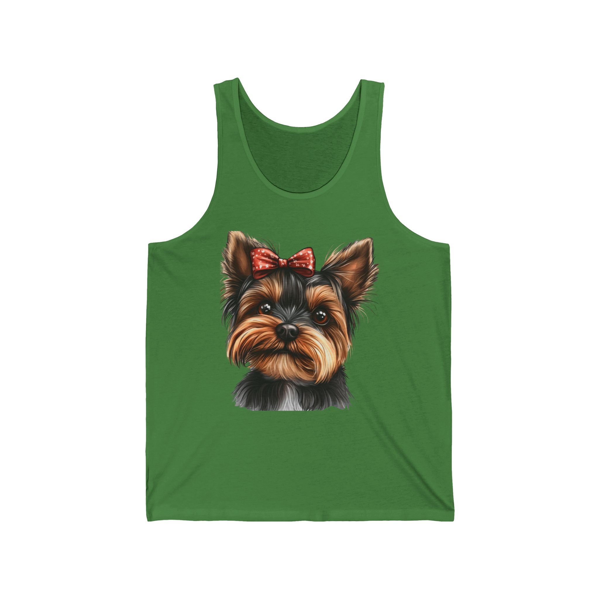 30 Tank - Yorkshire Terrier Portrait | Cute Yorkie Dog Tank Top