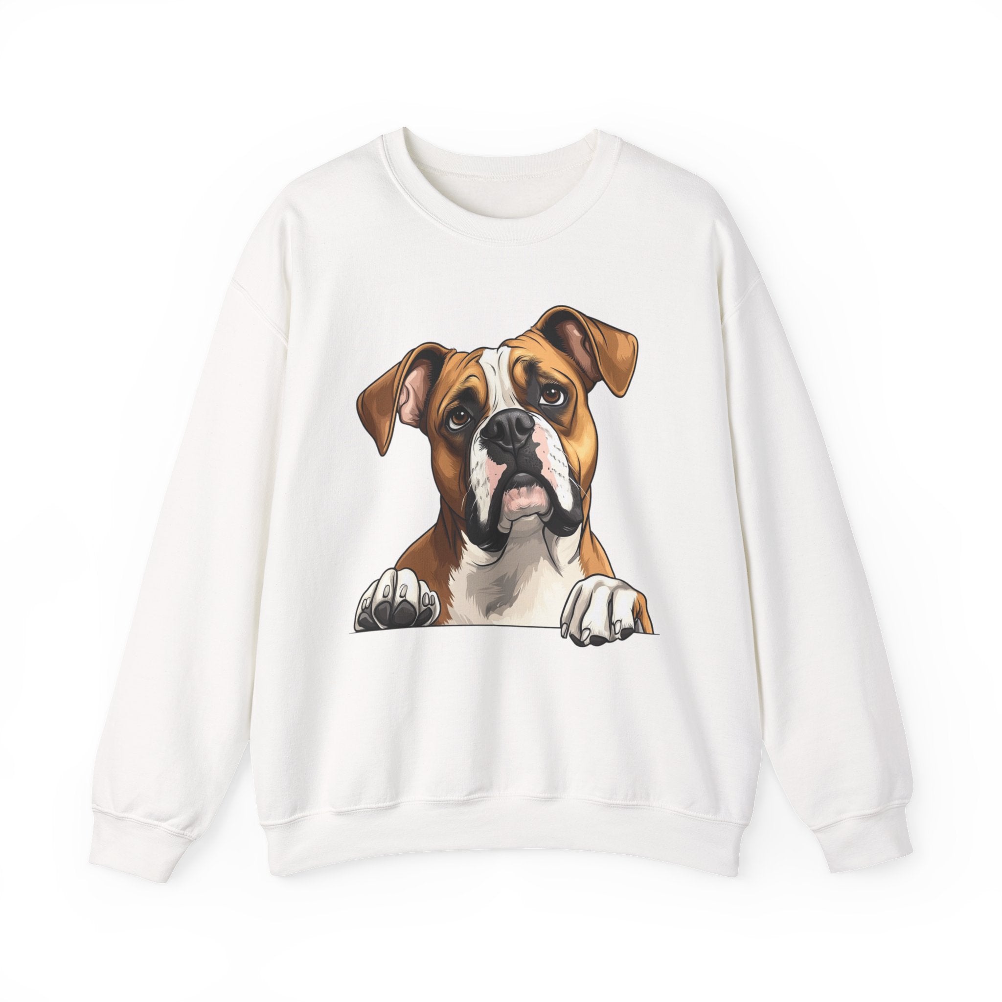 32 Sweatshirt - Boxer Dog Sweatshirt | Funny Dog Lover Crewneck | Boxer Graphic Sweatshirt | Cute Pet Lover Gift | Wildsyde Apparel