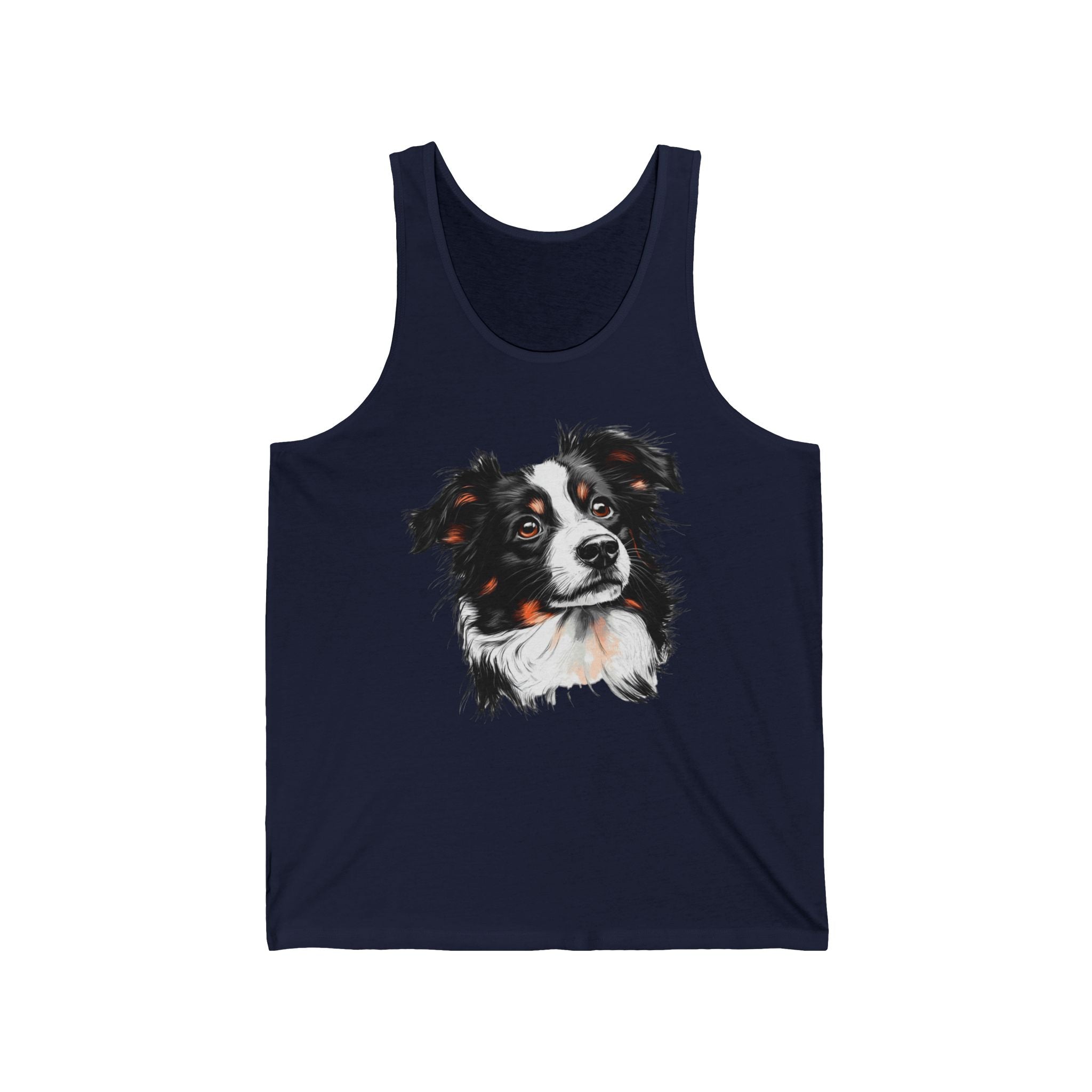 31 Tank - Australian Shepherd Portrait | Wildsyde Dog Tank Top