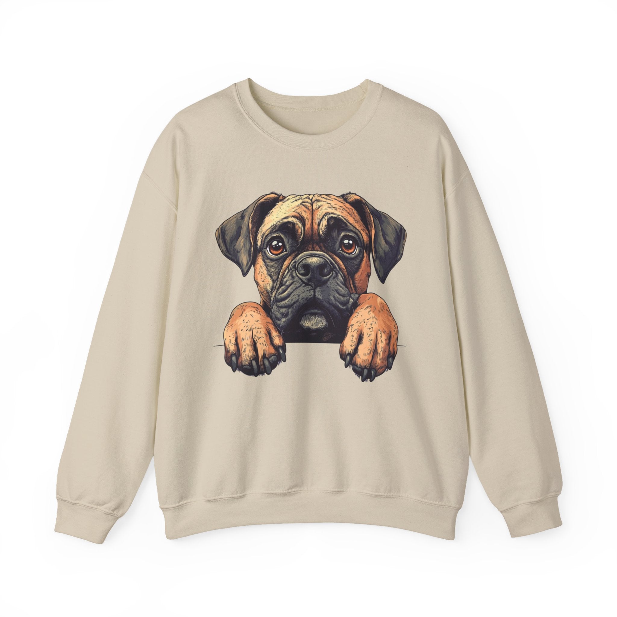 35 Sweatshirt - Bullmastiff Sweatshirt | Big Dog Lover Crewneck | Gentle Giant Dog Graphic Sweatshirt | Large Breed Gift | Wildsyde Apparel