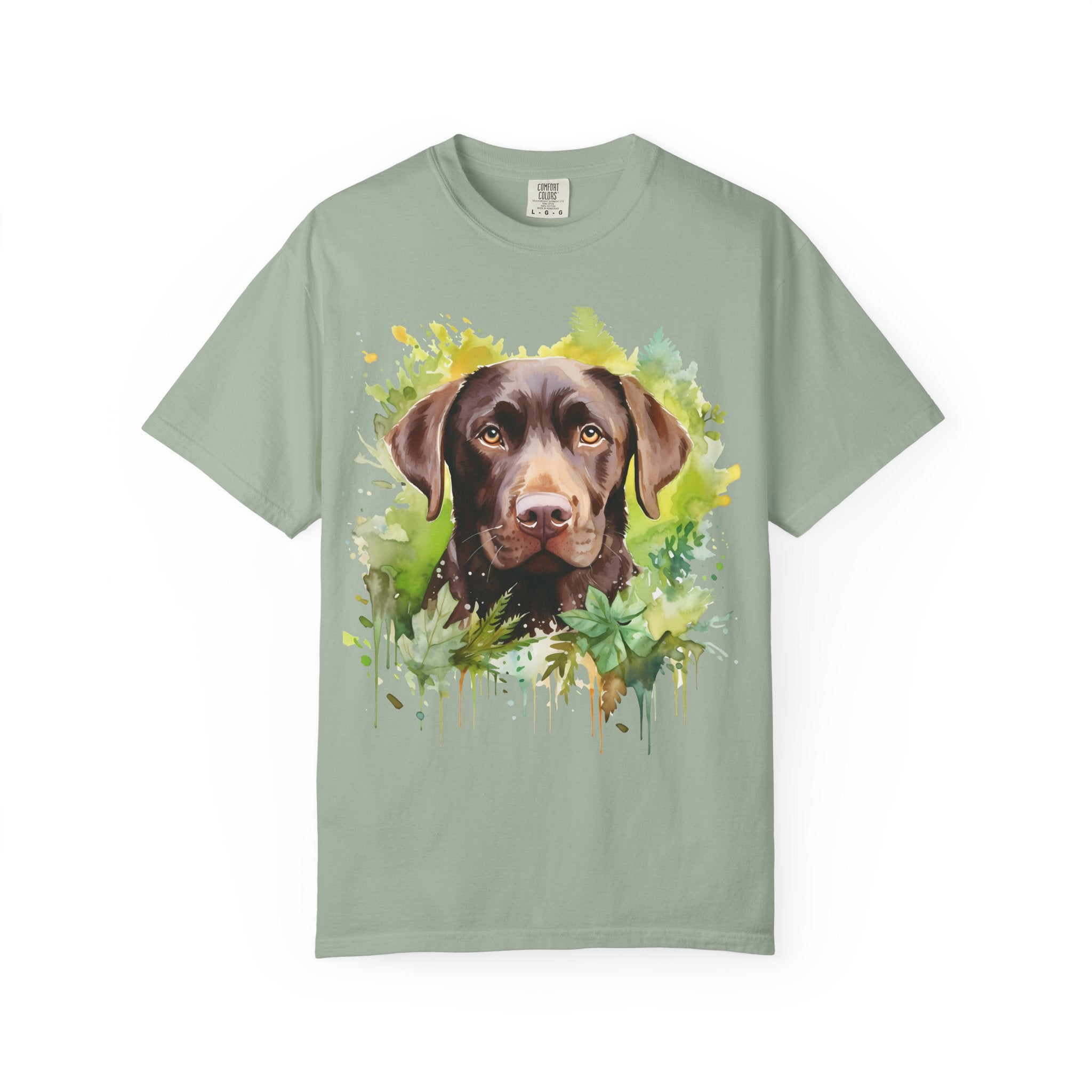 Floral Pup Tee – Unisex Dog Lover Graphic T-Shirt