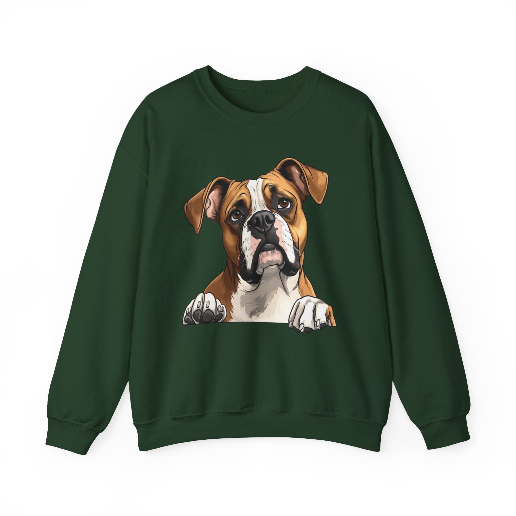 32 Sweatshirt - Boxer Dog Sweatshirt | Funny Dog Lover Crewneck | Boxer Graphic Sweatshirt | Cute Pet Lover Gift | Wildsyde Apparel